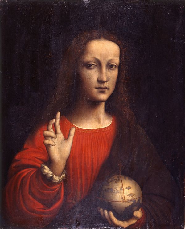 Atelier de Leonard de Vinci, Le Sauveur du monde, vers 1504
