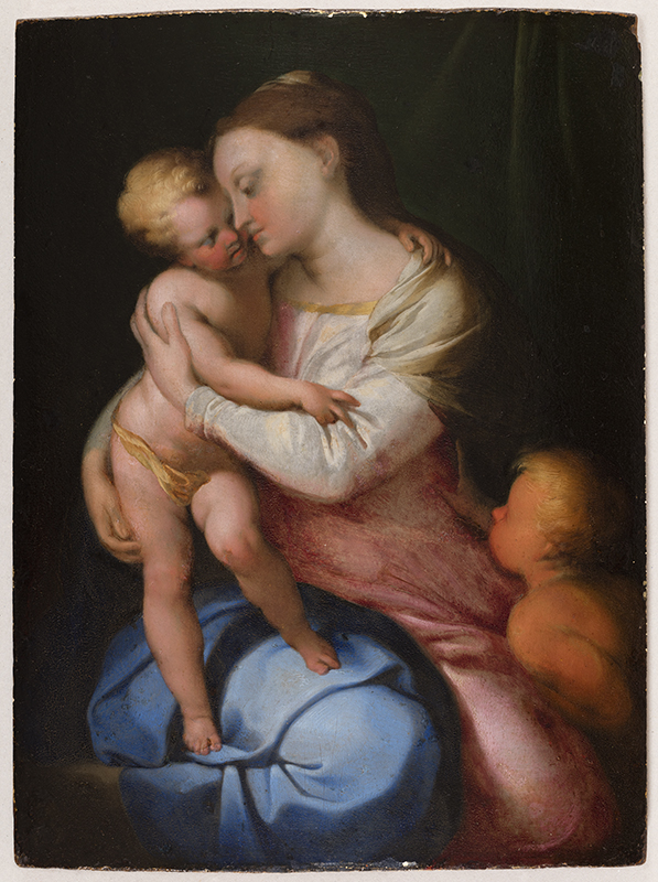 Lubin Baugin, La Vierge, l’Enfant Jésus et saint Jean-Baptiste, après 1641