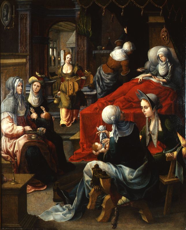 Noël Bellemare, La naissance de la Vierge, début XVIe siècle
