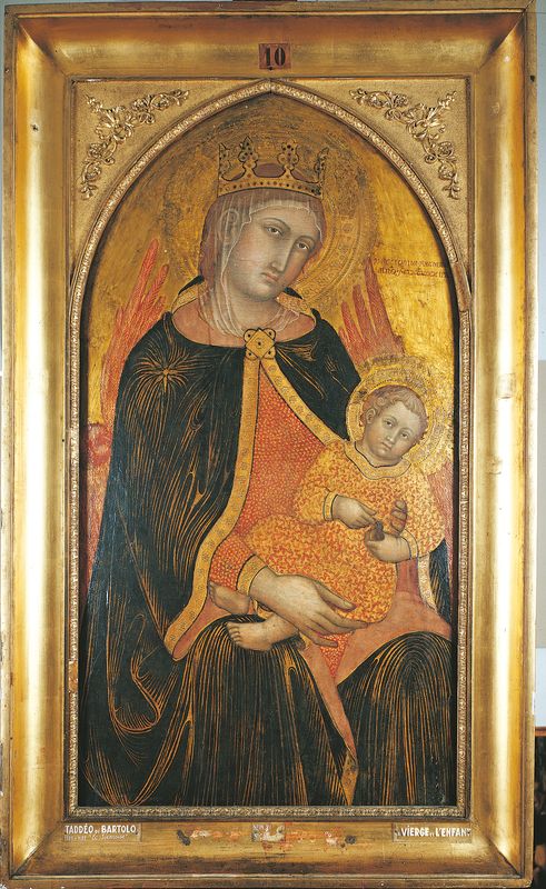 Taddeo di Bartolo, Vierge à l’Enfant, vers 1400